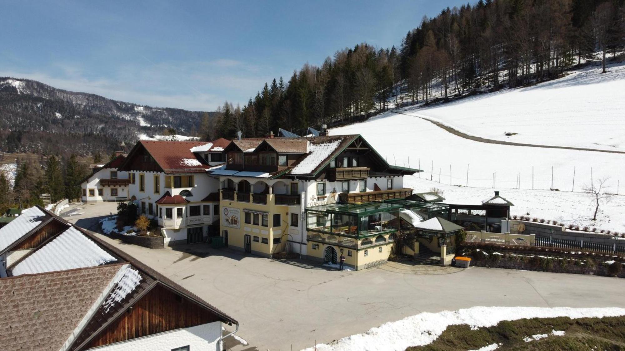 Berggasthof Zottensberg Edlbach Exterior foto